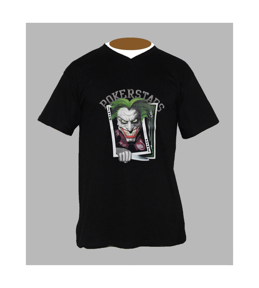 T-shirt original homme joker Col V