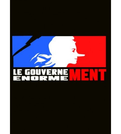 logo T-shirt rock femme anarchie