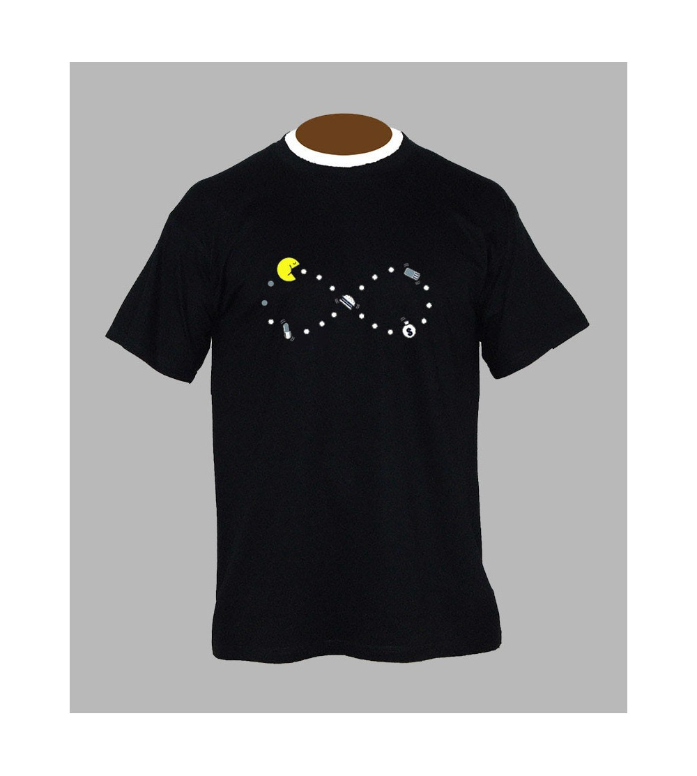 Tee shirt smiley homme pacman