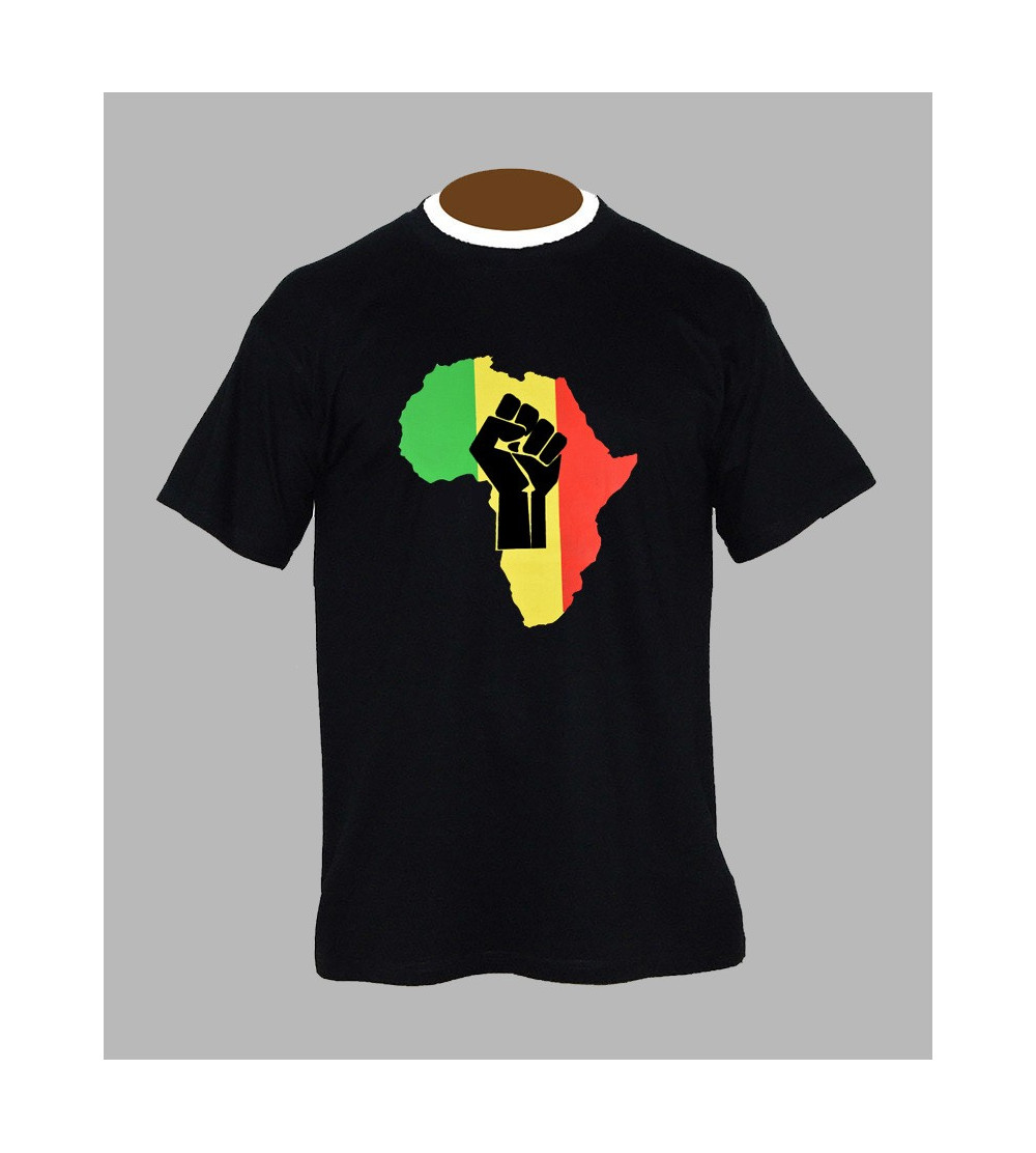 T-shirt rasta africa - Vêtement homme