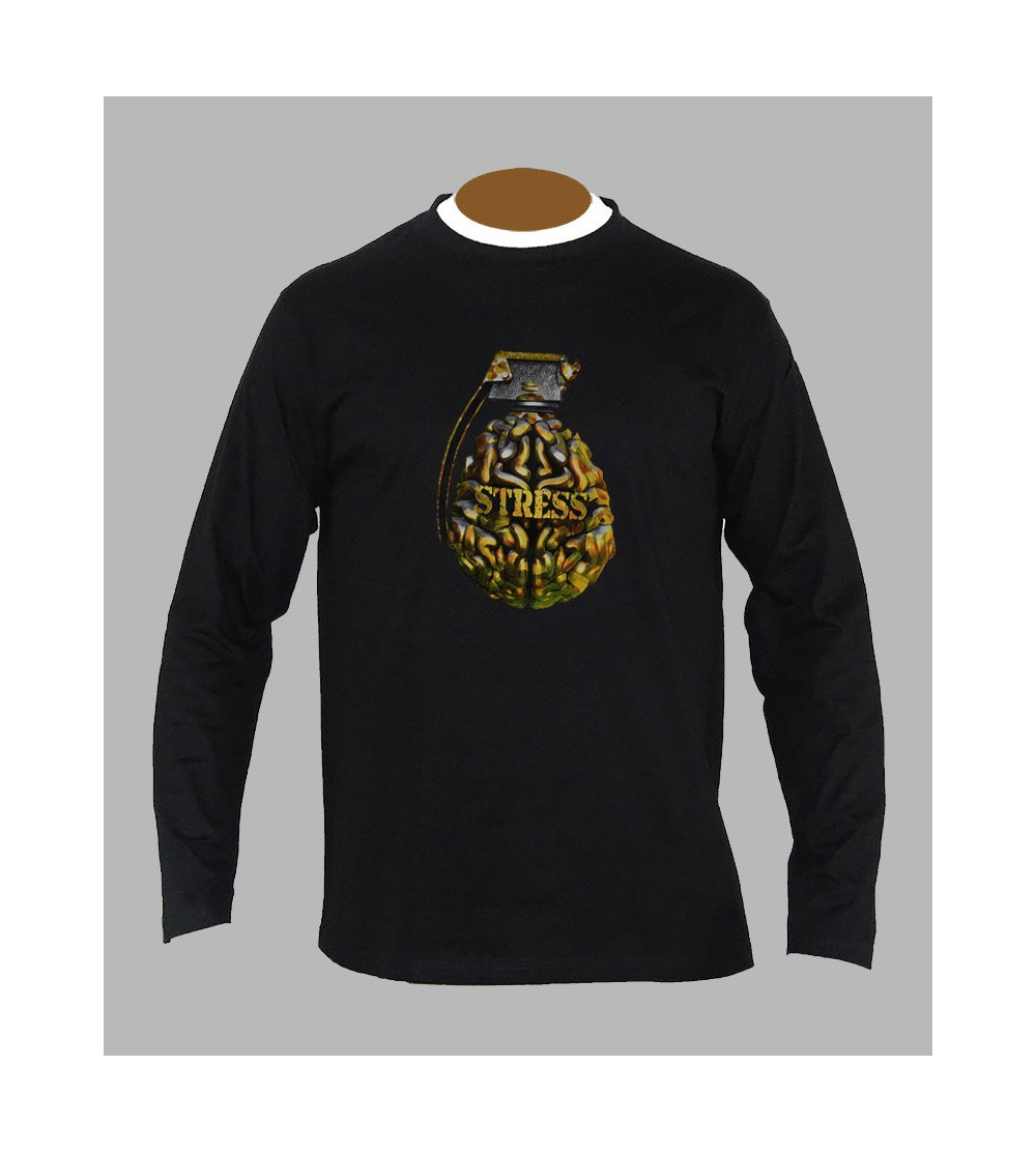 T-shirt freestyle grenade manches longues