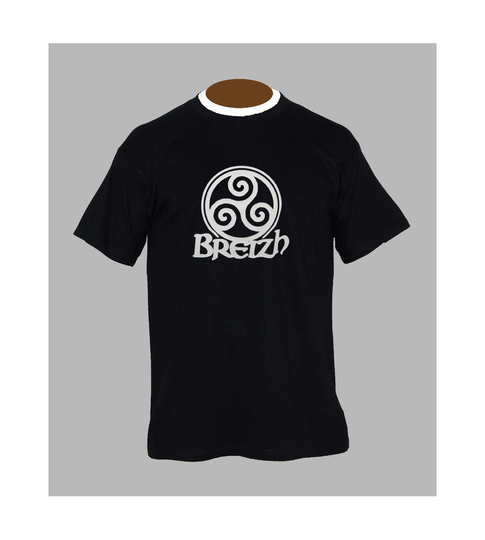 T-shirt breton homme '' BzH ''