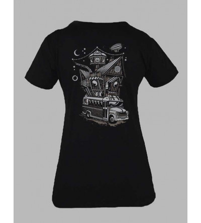 T-shirt sound system femme ''Ref 170'' fringue teuf free party sweat rave tekno tee shirt techno vetement femme 26