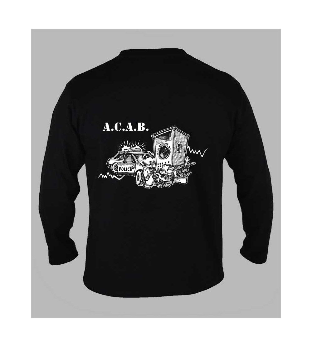 T-shirt ACAB '' 1312 '' fringue teuf free party rave tee-shirt acab ml 1312