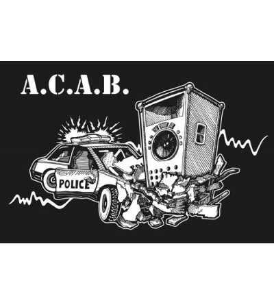 T-shirt ACAB '' 1312 '' fringue teuf free party rave tee-shirt acab ml