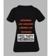 Streetwear shop - T-shirt Rave on femme