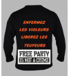 T-shirt Rave on manches longues