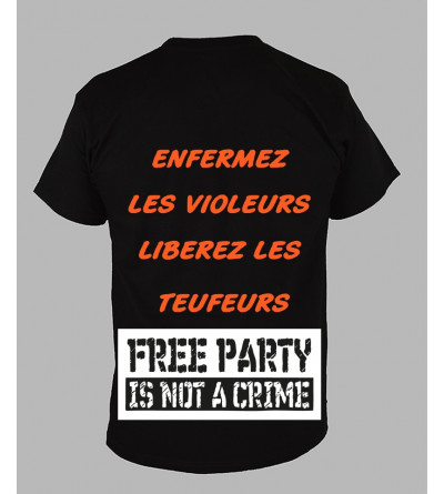 T-shirt Rave on homme - Fringue de free party