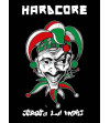 T-shirt manches longues  '' Hardcore, jusqu'à la mort '' - Fringue de free party 222