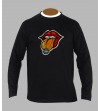T-shirt rock rolling stones manches longues