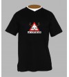 T-shirt tekno gaz homme Col V