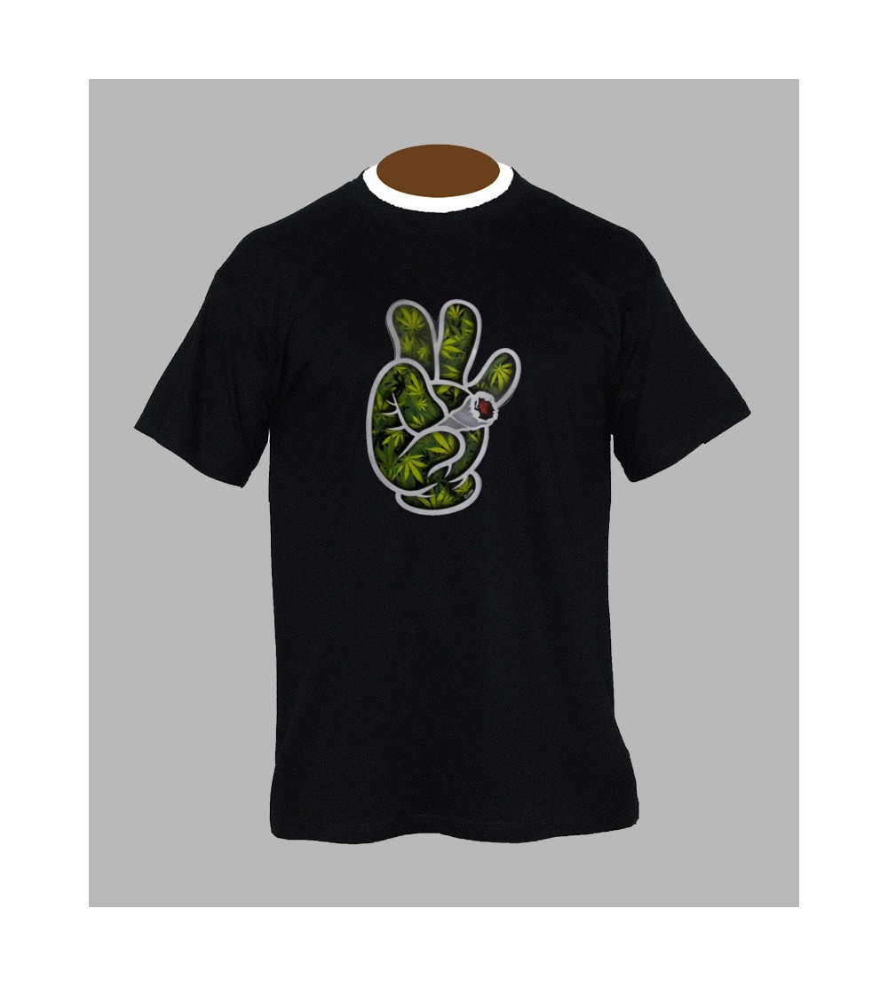 TEE SHIRT WEED, VÊTEMENT HOMME. T-SHIRT WEED - FRINGUE