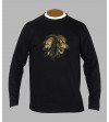 T-shirt Bob Marley lion manches longues