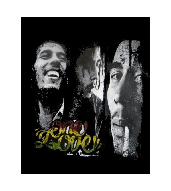 Tee shirt Bob Marley one love, vetement homme pas cher... Découvrez notre collection de t shirt Bob-Marley one love.