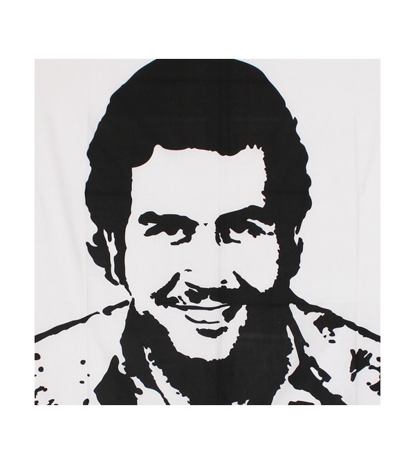 Tenture el patron drapeau Pablo Escobar : découvrez nos tentures pas chère.