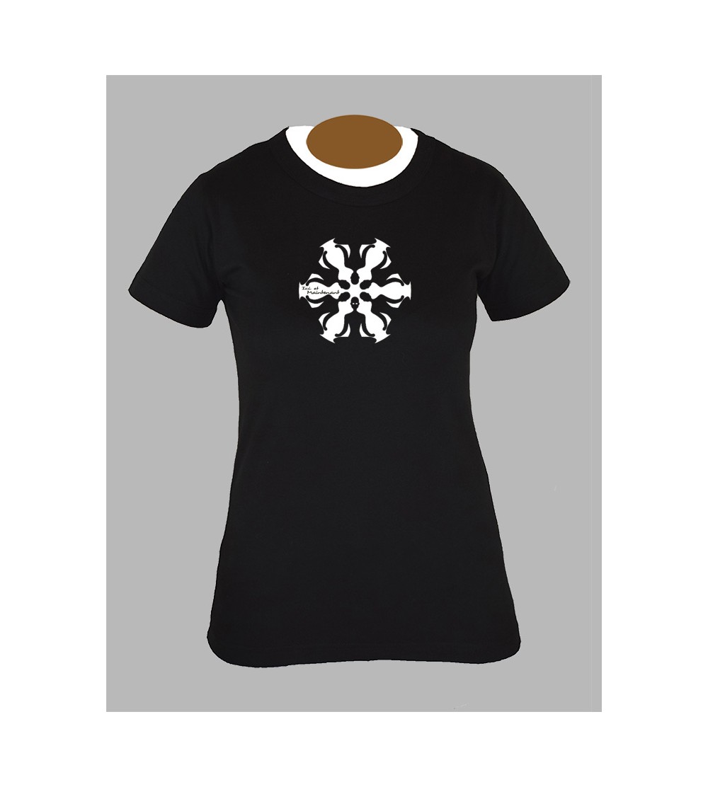 Tee shirt femme psychedelique psyche psychedelic fringue vêtement 3
