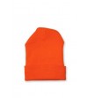 Bonnet homme orange fluo