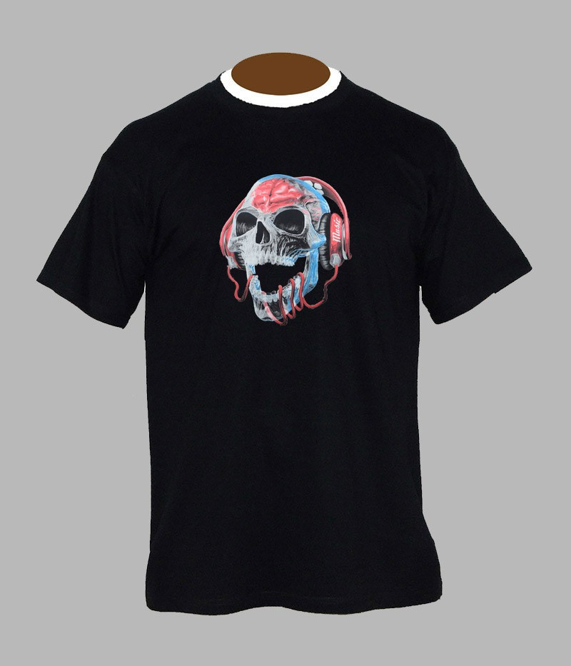 t-shirt skull tee shirt homme
