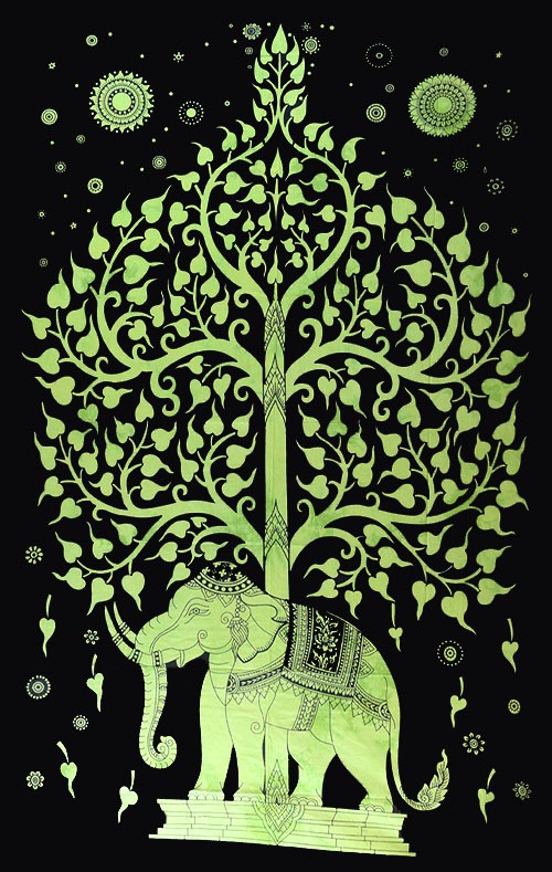tapisserie murale arbre de vie