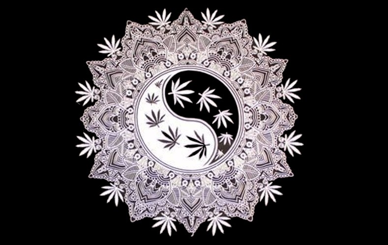 tenture yin yang originale