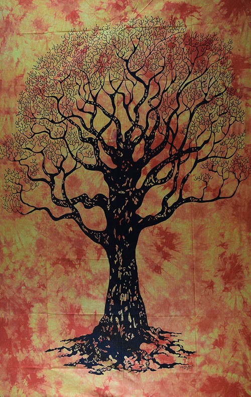 tentures murales arbre de vie
